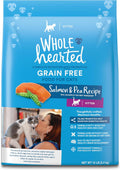 WholeHearted Grain-Free Salmon Recipe Dry Kitten Food Review