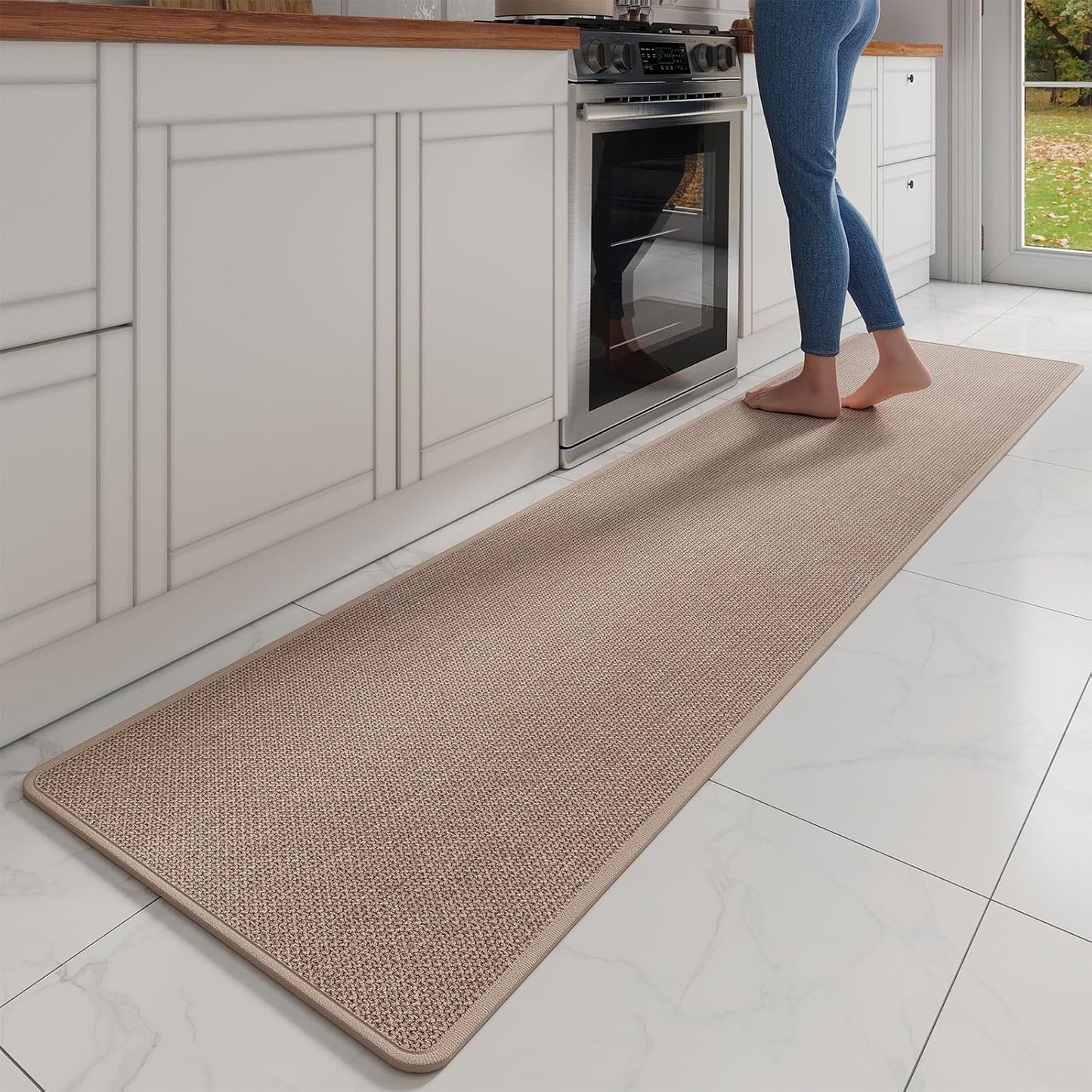 Super Absorbent Kitchen Mats Non Slip Washable for Comfort