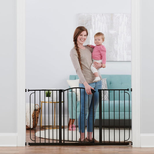 Regalo 58-Inch Super Wide Walk Through Baby Gate Kit