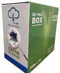 Cat5e Plenum CMP 1000FT Bulk LAN Network Cable 350MHz - Easy Pull Box