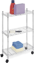 Whitmor 3 Tier Shelving Unit - Adjustable Heavy Duty Storage