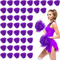 60 Pcs Cheerleading Pom Poms for Team Spirit and Dance