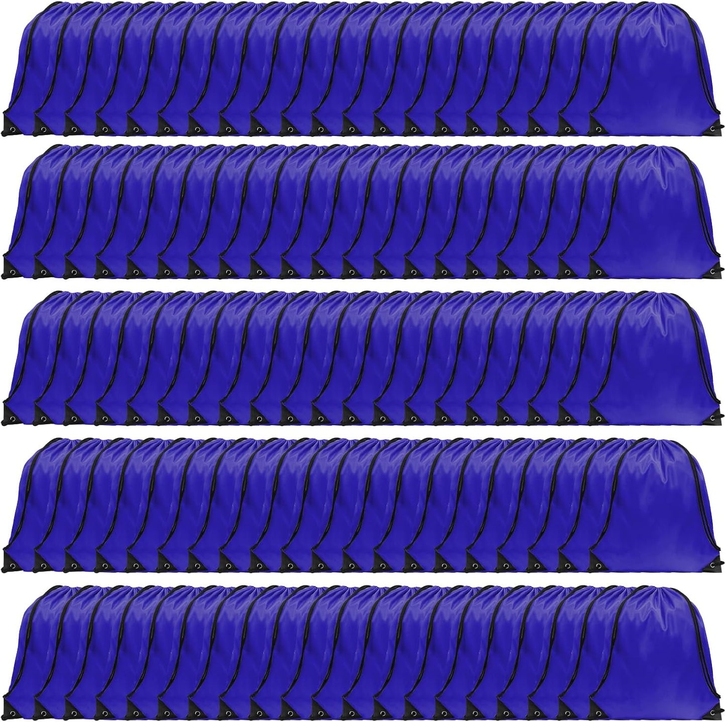 GoodtoU 100Pcs Drawstring Backpack for Sports and Travel