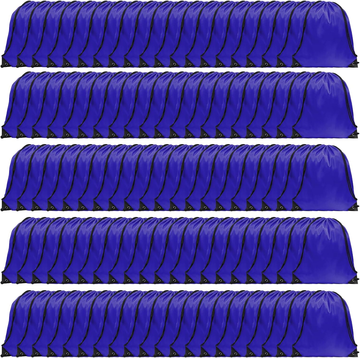 GoodtoU 100Pcs Drawstring Backpack for Sports and Travel