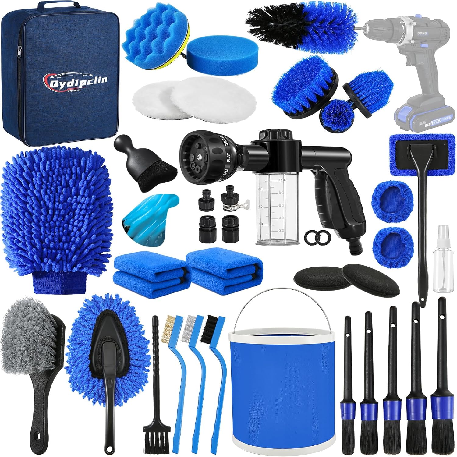41Pcs Car Detailing Kit for Professional Car Care and Cleaning