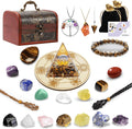 28 Pcs Healing Crystals and Stones Chakra Crystal Set for Balance