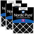 Nordic Pure 14x20x1 Pure Carbon Pleated Odor Reduction Filters - 3