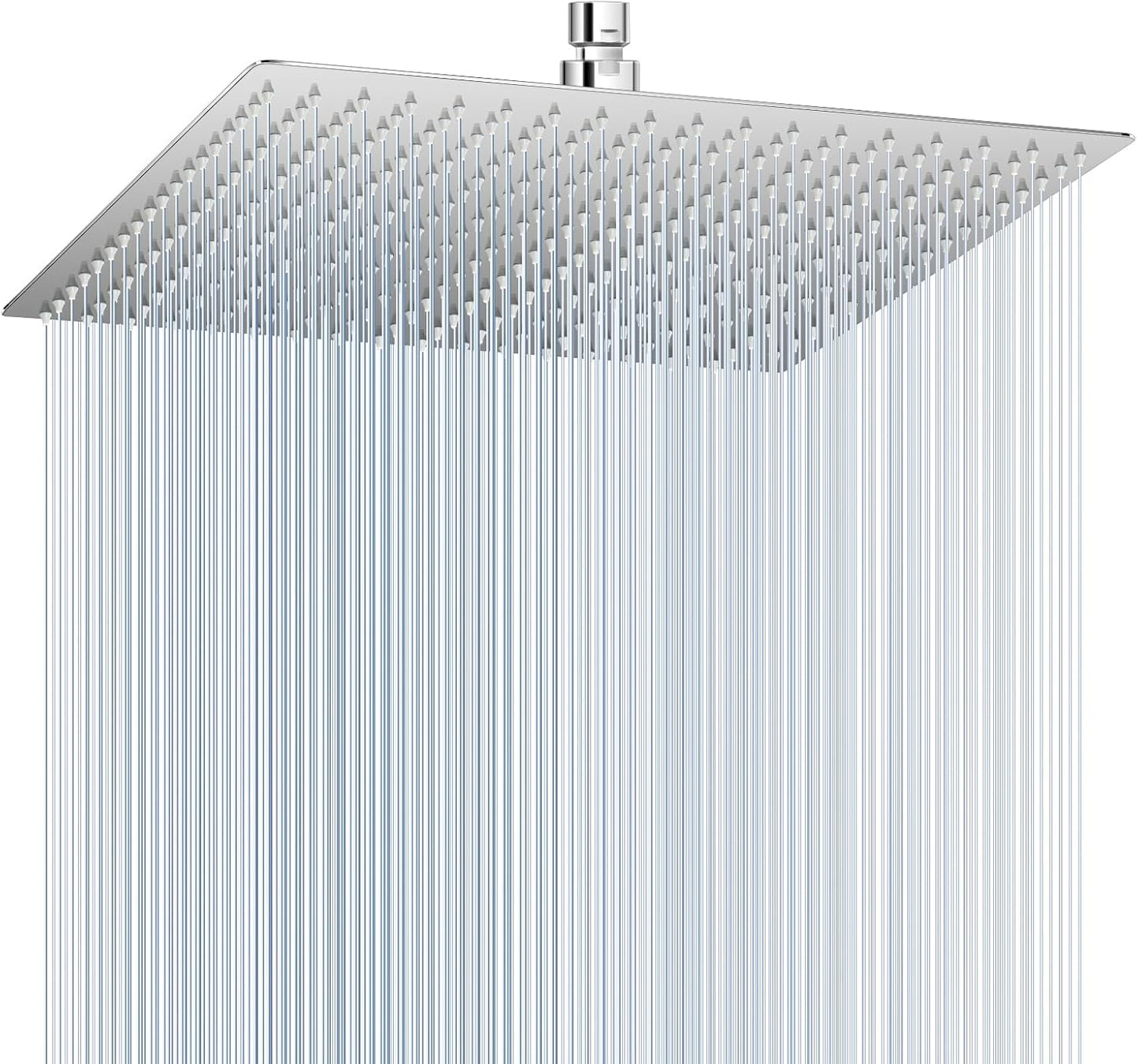 16 inch Large Rain Shower Head - All Metal 304 Stainless Steel