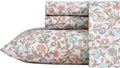 Wrangler King Bed Sheets Westward Floral Beige - Ultra-Soft All-Season
