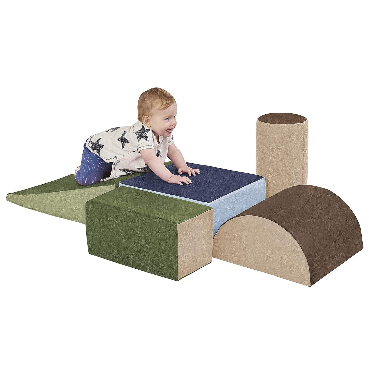 ECR4Kids SoftZone Climb and Crawl Playset for Active Kids