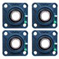 UCF208-24 Pillow Block Bearing 1-1/2 in Bore (4 Pack) - Self-Aligning