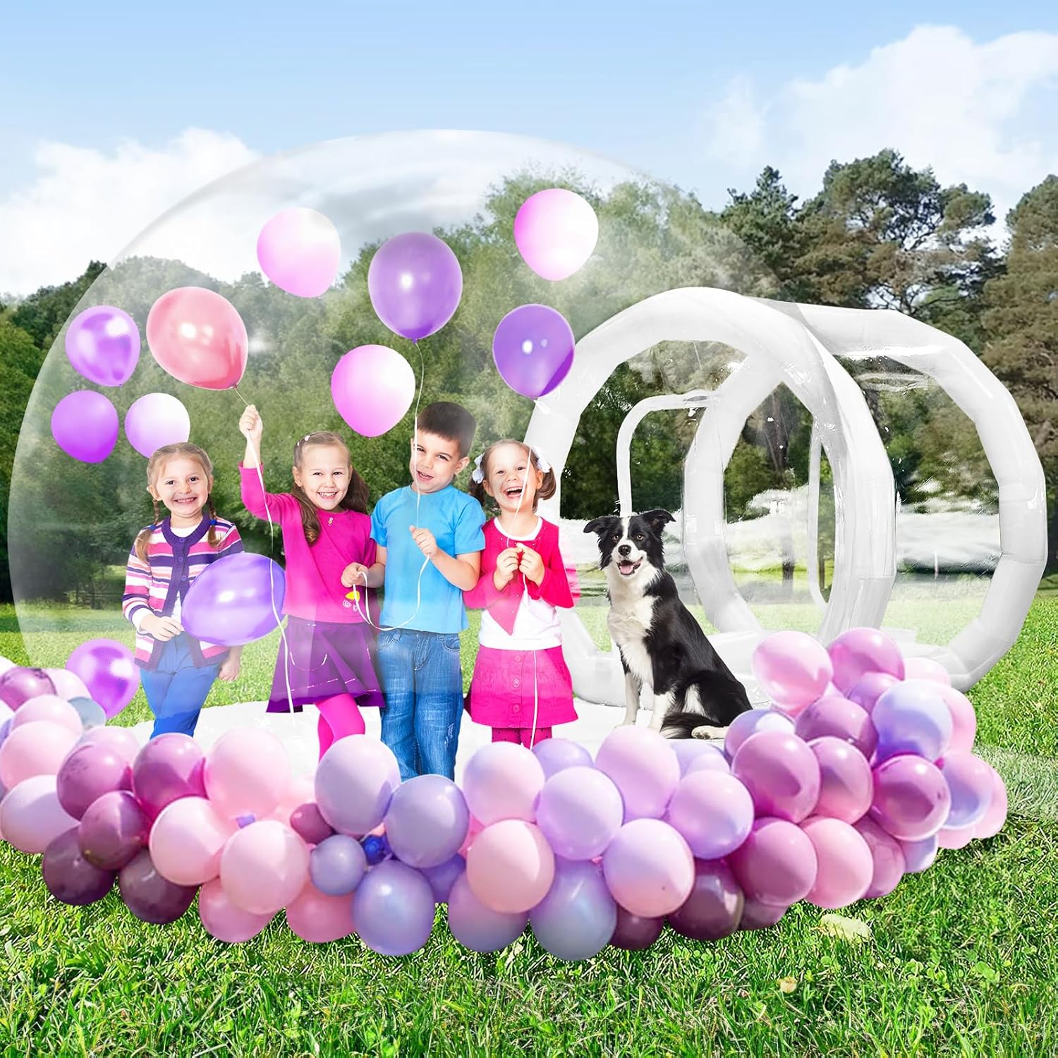 Heipigo 10FT Inflatable Bubble House: Perfect Party Fun!
