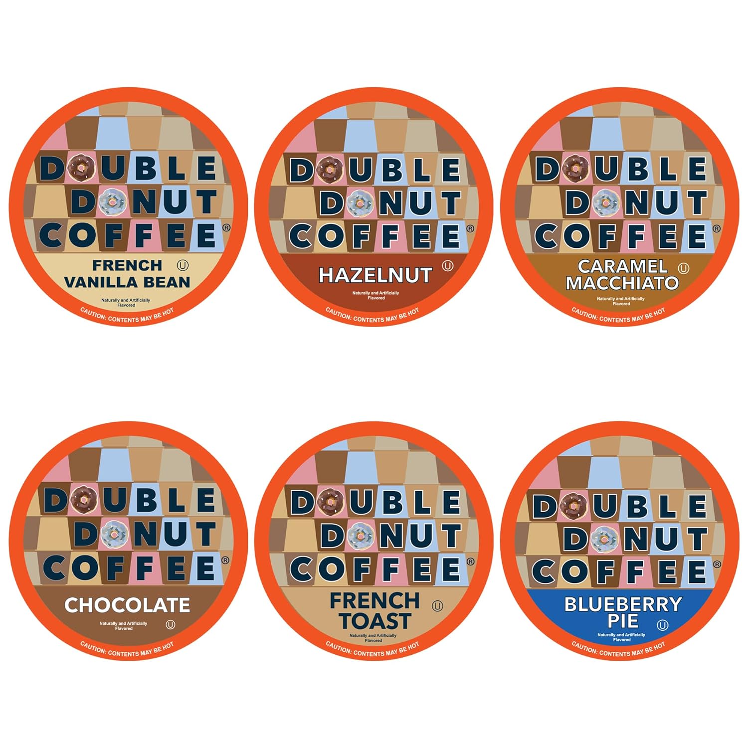 Flavored Coffee Variety Pack with Recyclable Pods for Keurig