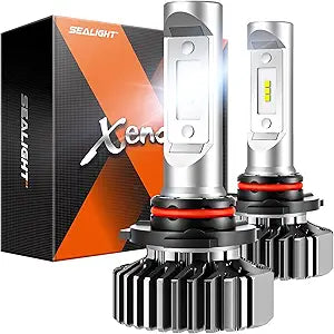 SEALIGHT 9005/HB3 Light Bulbs for Clear Night Vision and Safety