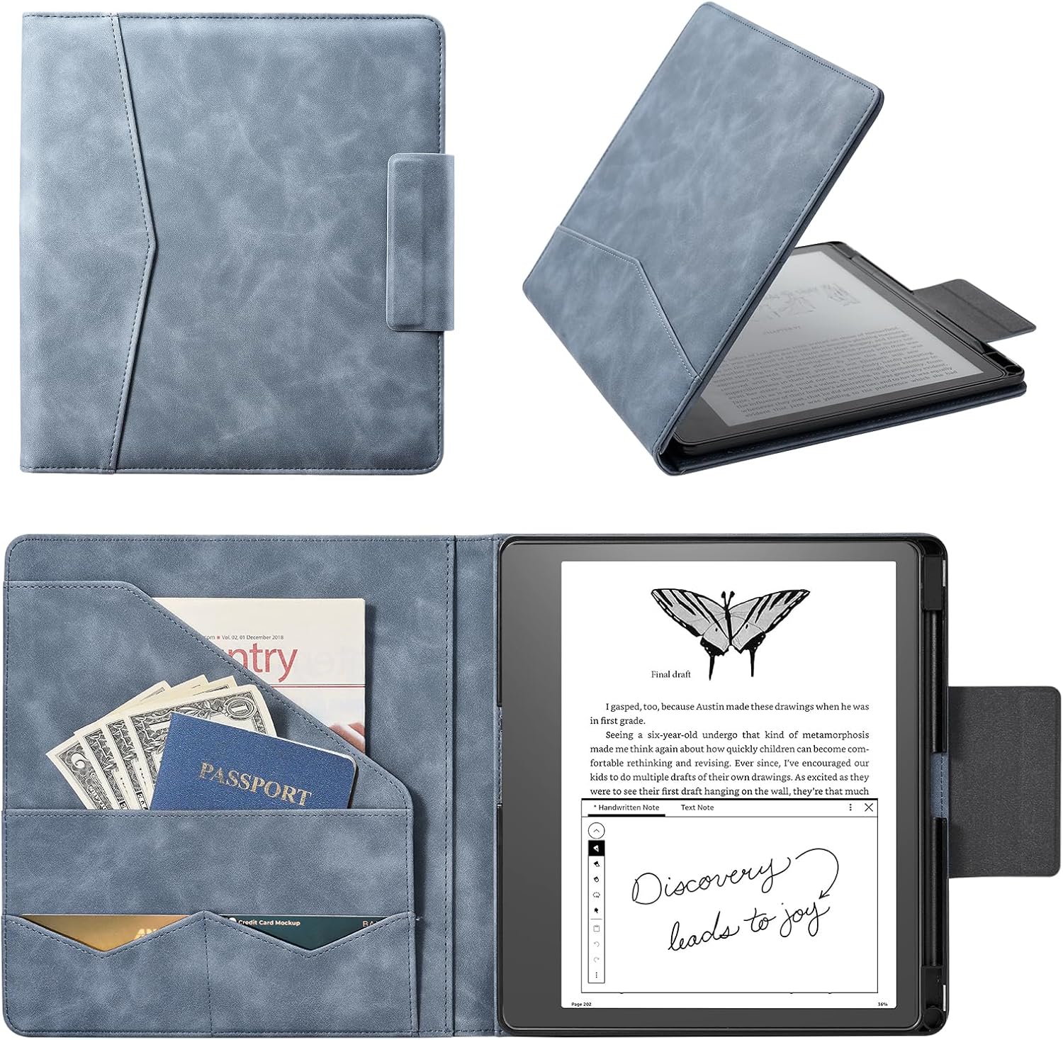 CoBak Premium PU Leather Case for Kindle Scribe 10.2in Review