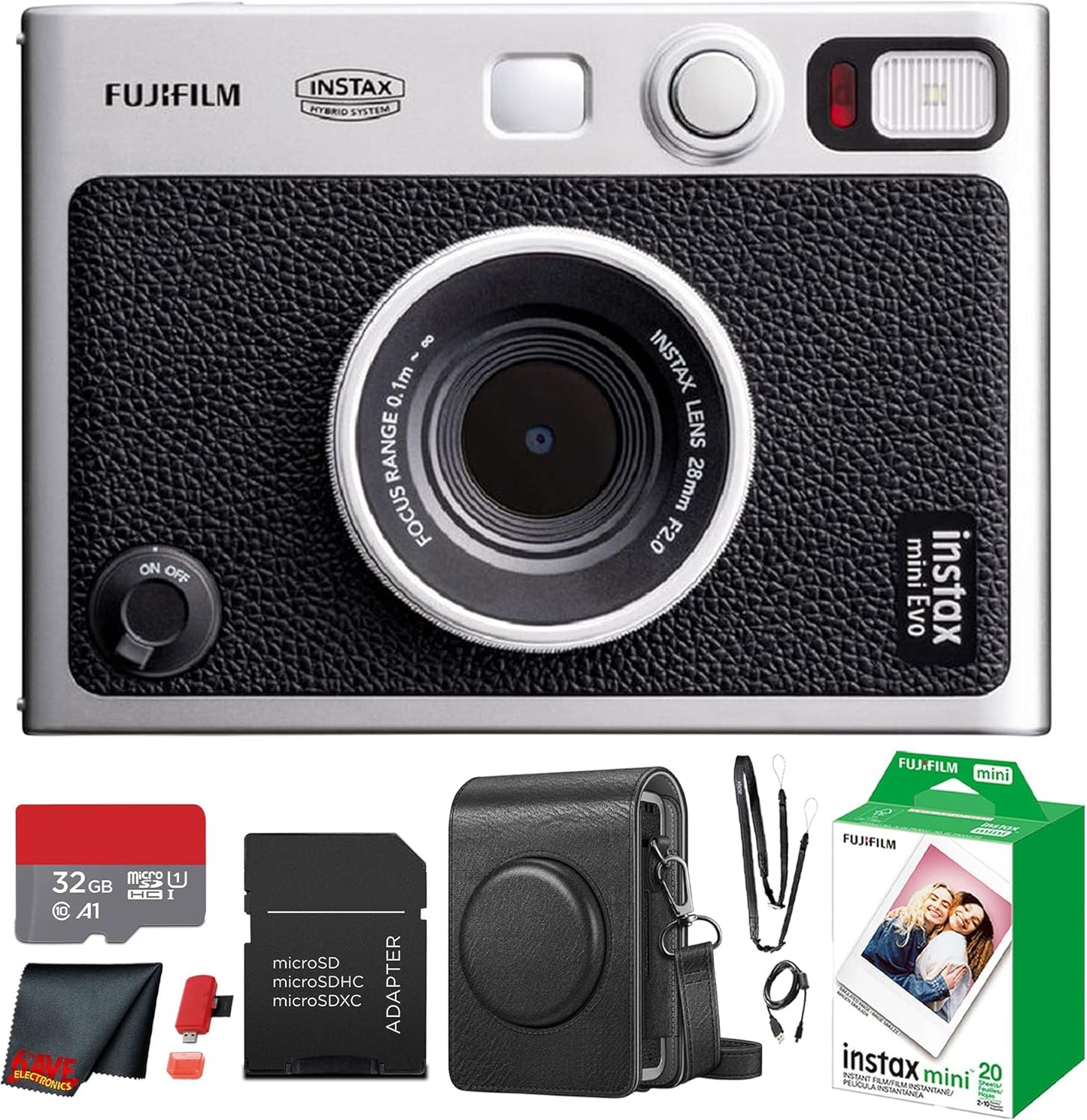 Fujifilm Instax Mini EVO Hybrid Instant Camera Bundle Review