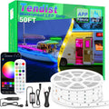 Boat Lights LED Waterproof 50FT Marine Light Strip - App Control