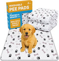 Washable Pee Pads for Dogs 34x36 - Waterproof Reusable Training Pad