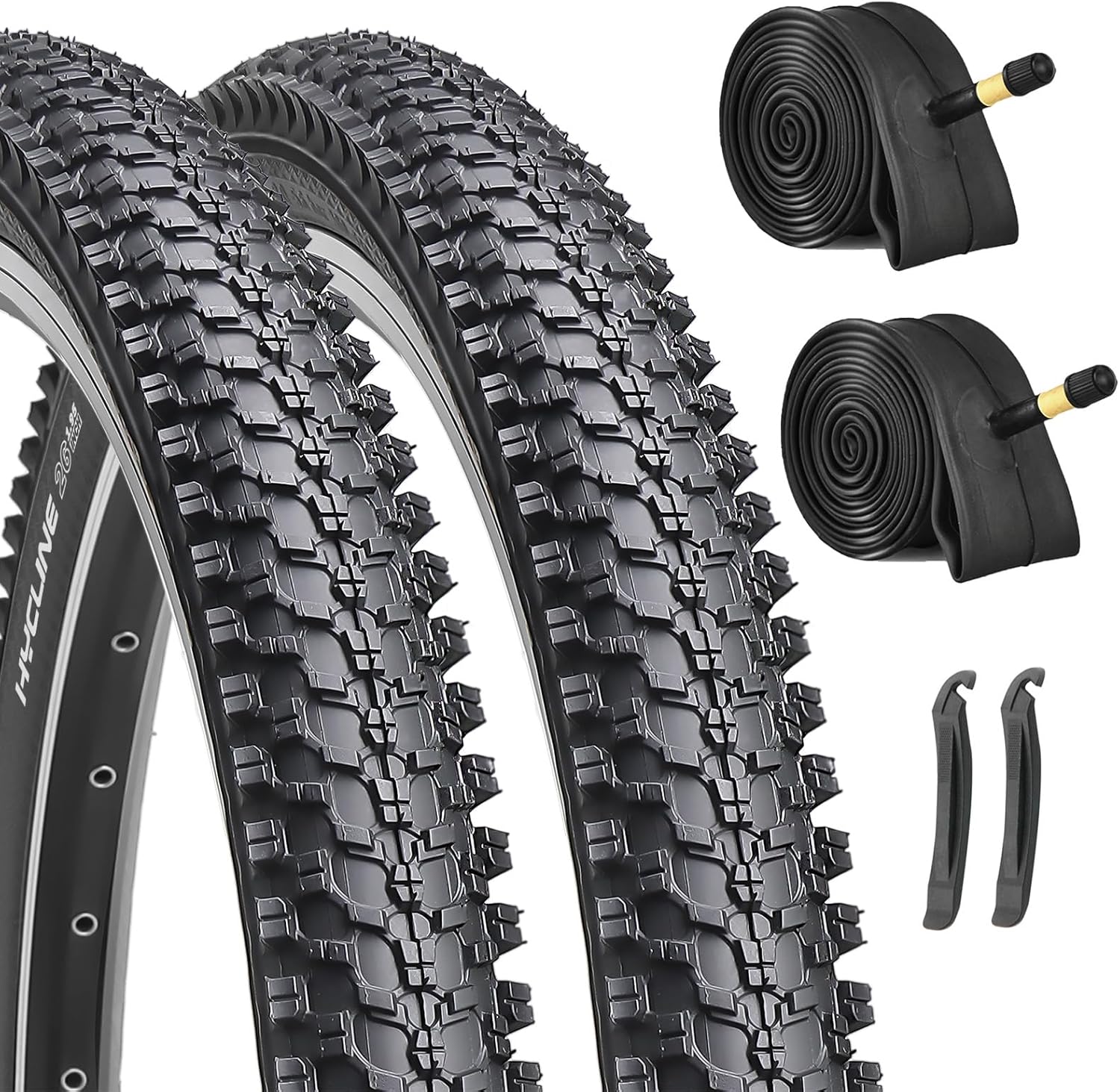 Hycline 2-Pack Mountain Bike Tires Set for High Performance