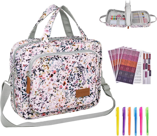 Deluxe Bible Cover Case with Crossbody Bag for Bible Lovers