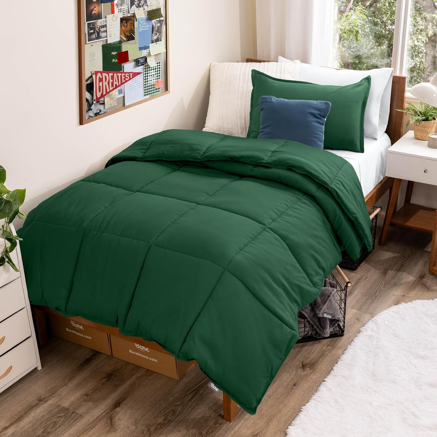 Bare Home Comforter Set - Ultra-Soft All Season Comfort