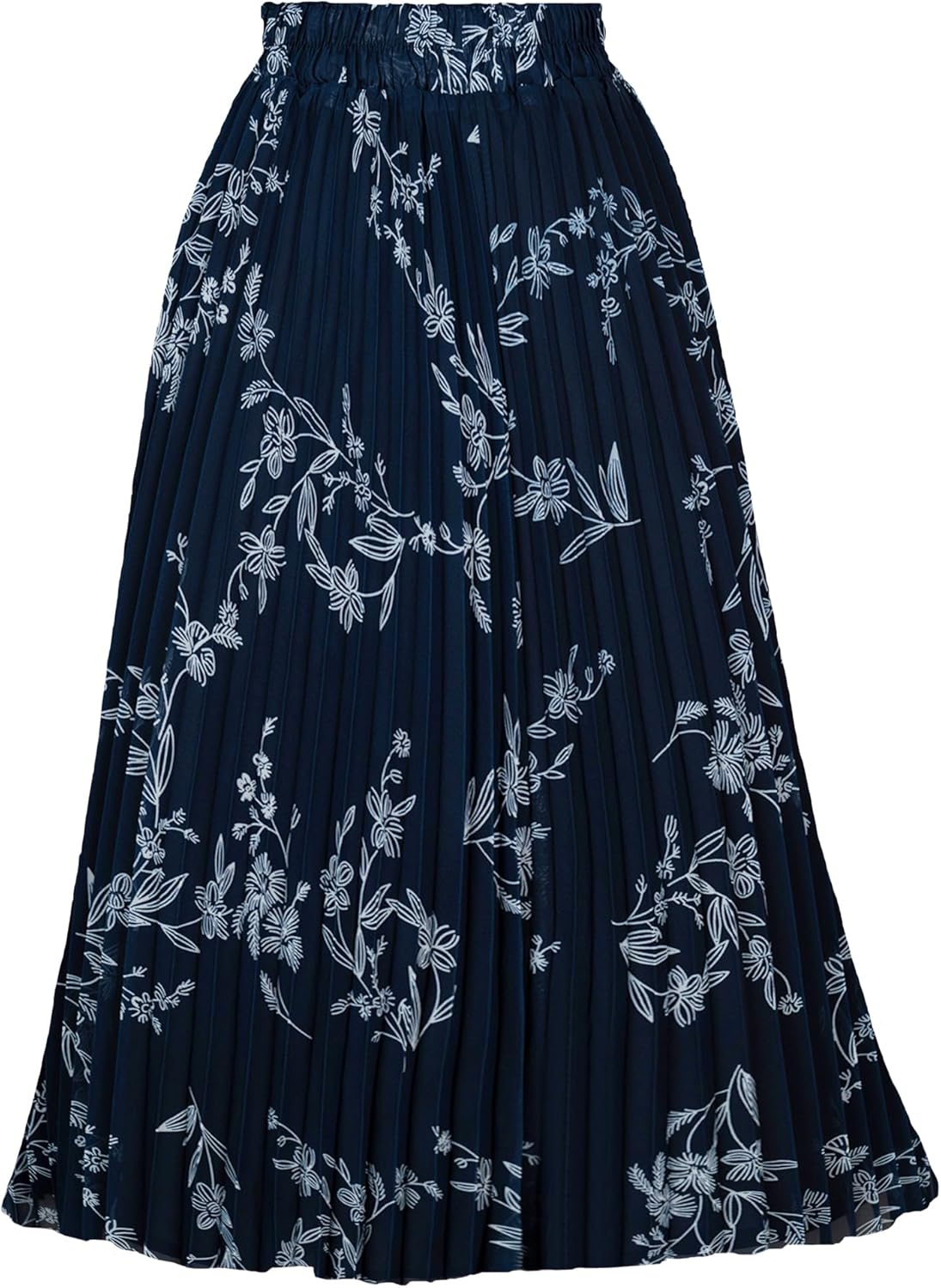 GOOBGS Women's Pleated A-Line High Waist Midi Skirt Review