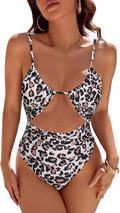 Blooming Jelly One Piece Swimsuit Tummy Control - Flattering