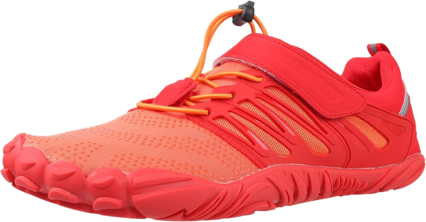 WHITIN Men's Minimalist Trail Runner with Wide Toe Box Design