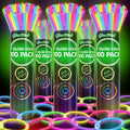 500 Ultra Bright Glow Sticks Bulk - 8in Party Favors Pack