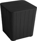 YITAHOME 11.5 Gallon Outdoor Side Table with Storage for Patio