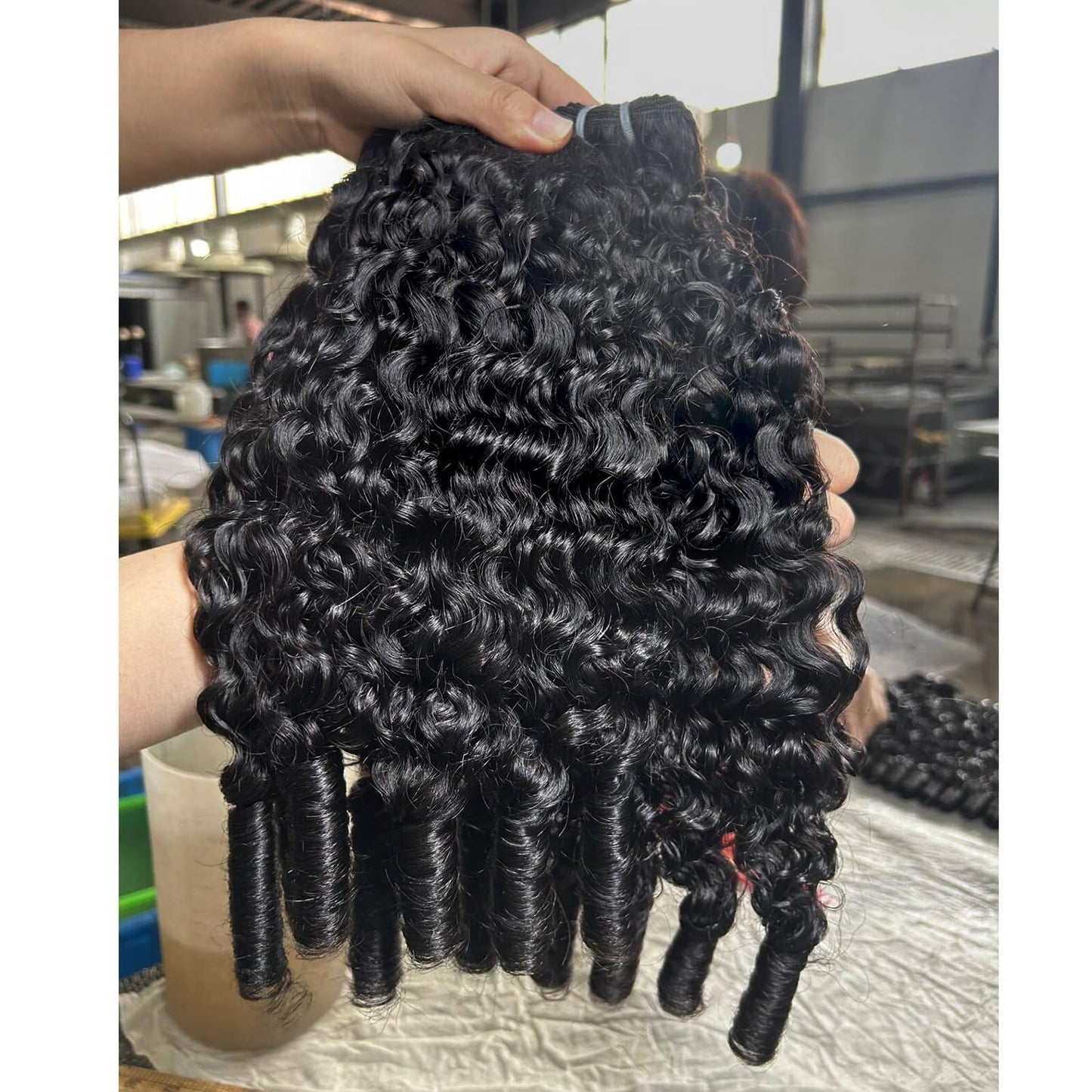 VIPbeauty Burmese Curly Bundles Human Hair for Stunning Styles