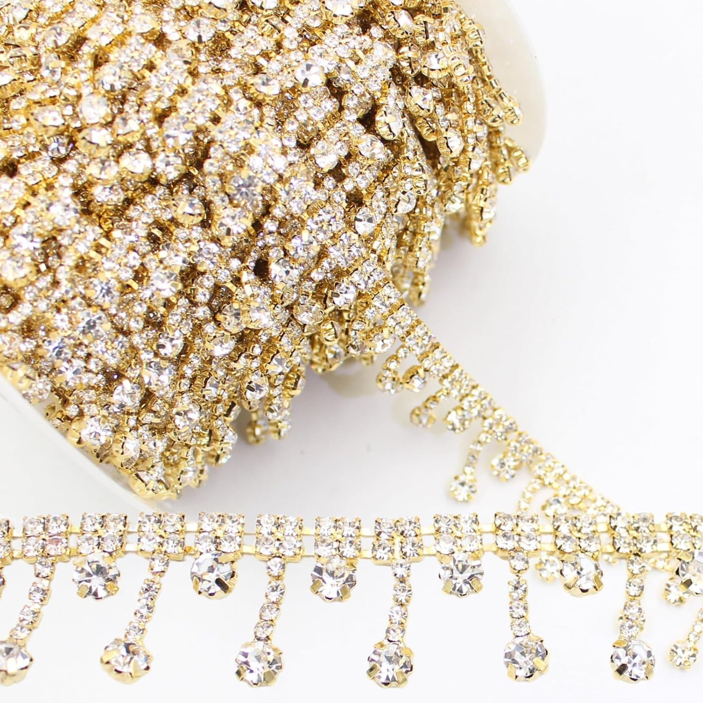 Rhinestone Trim for DIY Wedding and Party Decorations