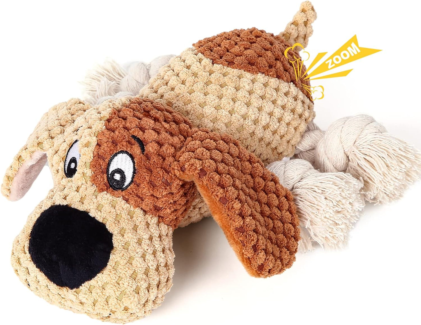 Ultimate Chew Toy for Large Dogs - PUHOHUN Squeaky Plush