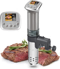 KitchenBoss Sous Vide Cooker Machine - Ultra-Quiet TFT Recipes