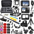Accessories Kit for GoPro Hero 12 11 10 9 Black - Waterproof Bundle