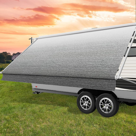RV Awning Fabric Replacement for Heavy-Duty Vinyl Canopies