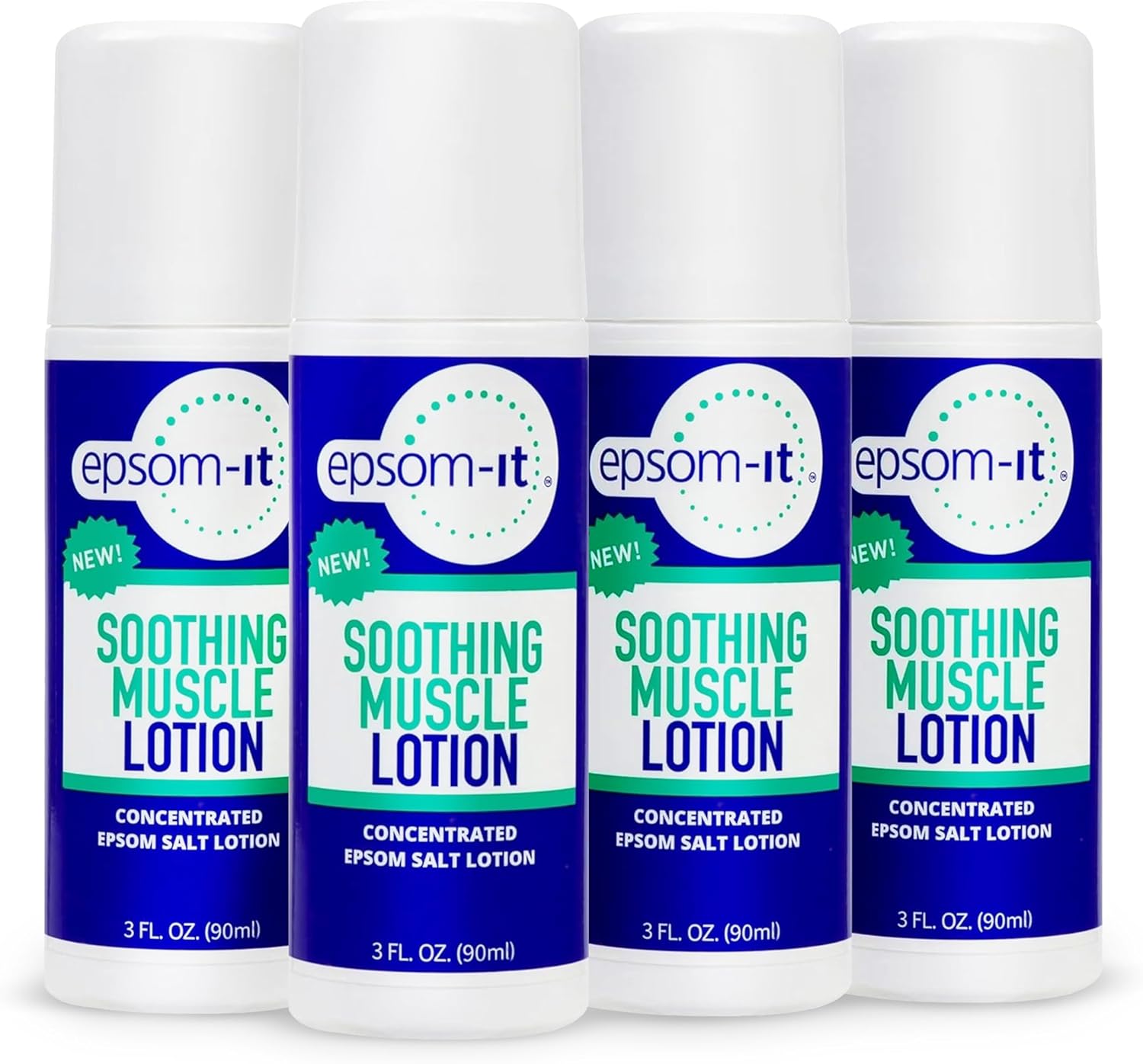 Epsom-It Soothing Muscle Lotion for Pain Relief and Recovery