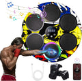 Boxing Machine with Gloves - Wall Mounted Music Boxing Trainer