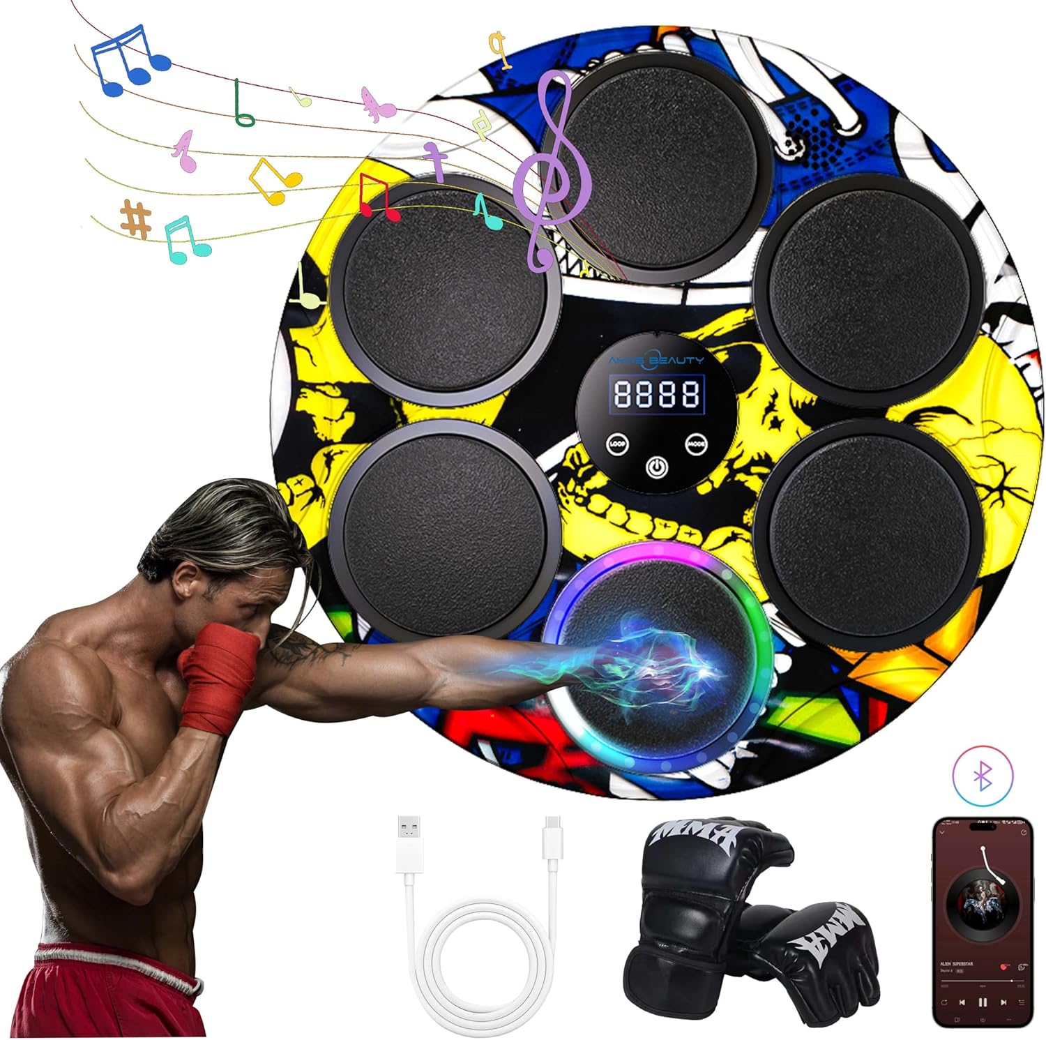 Smart Bluetooth Boxing Machine for Home & Gym