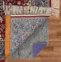 8ftx10ft Durahold Plus Felt and Rubber Rug Pad for Hard Floors - Non