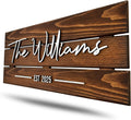 Wooden Name Sign Personalized and Custom - Solid Rustic Wood 23x10