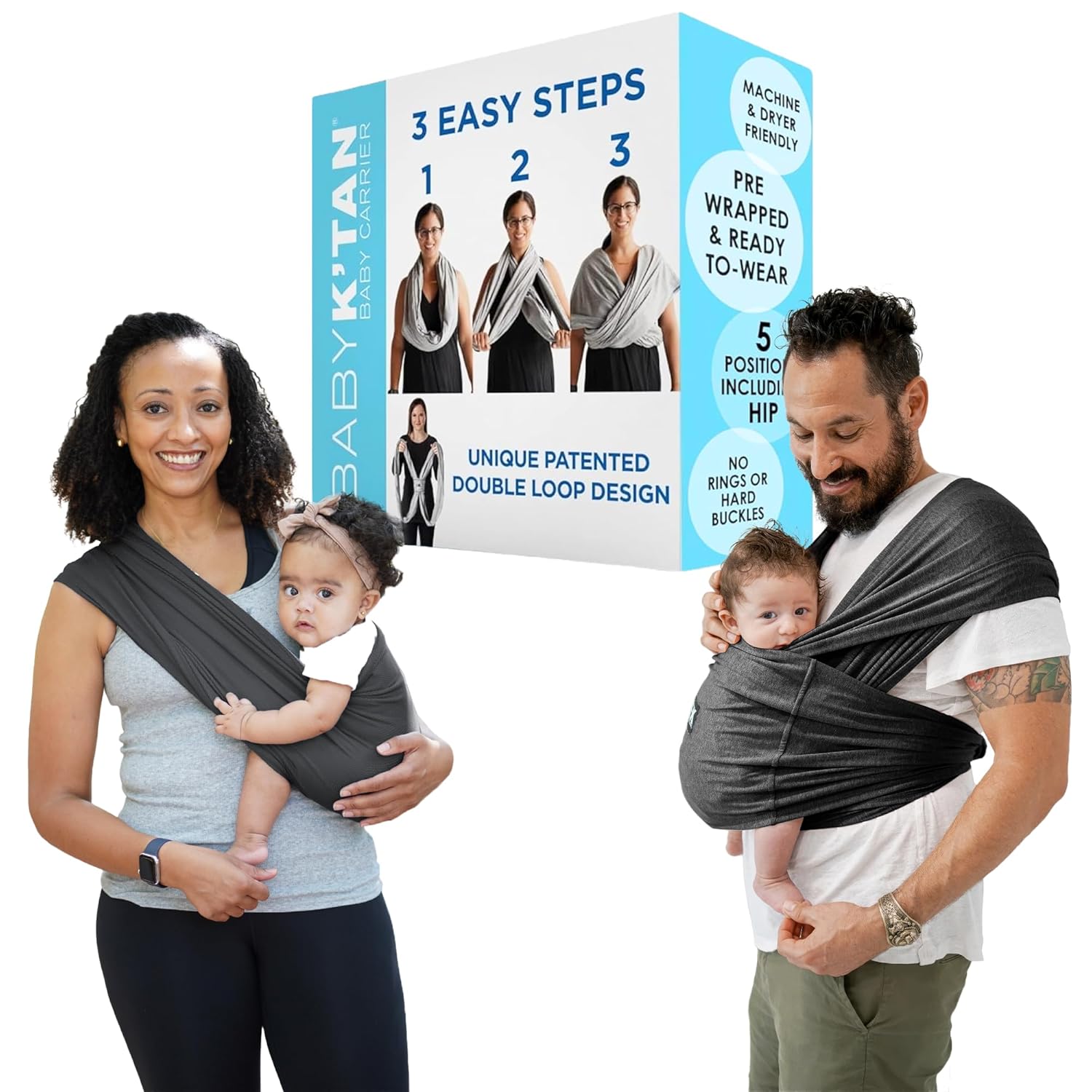 Active Yoga Baby Carrier Wrap for Comfortable Babywearing
