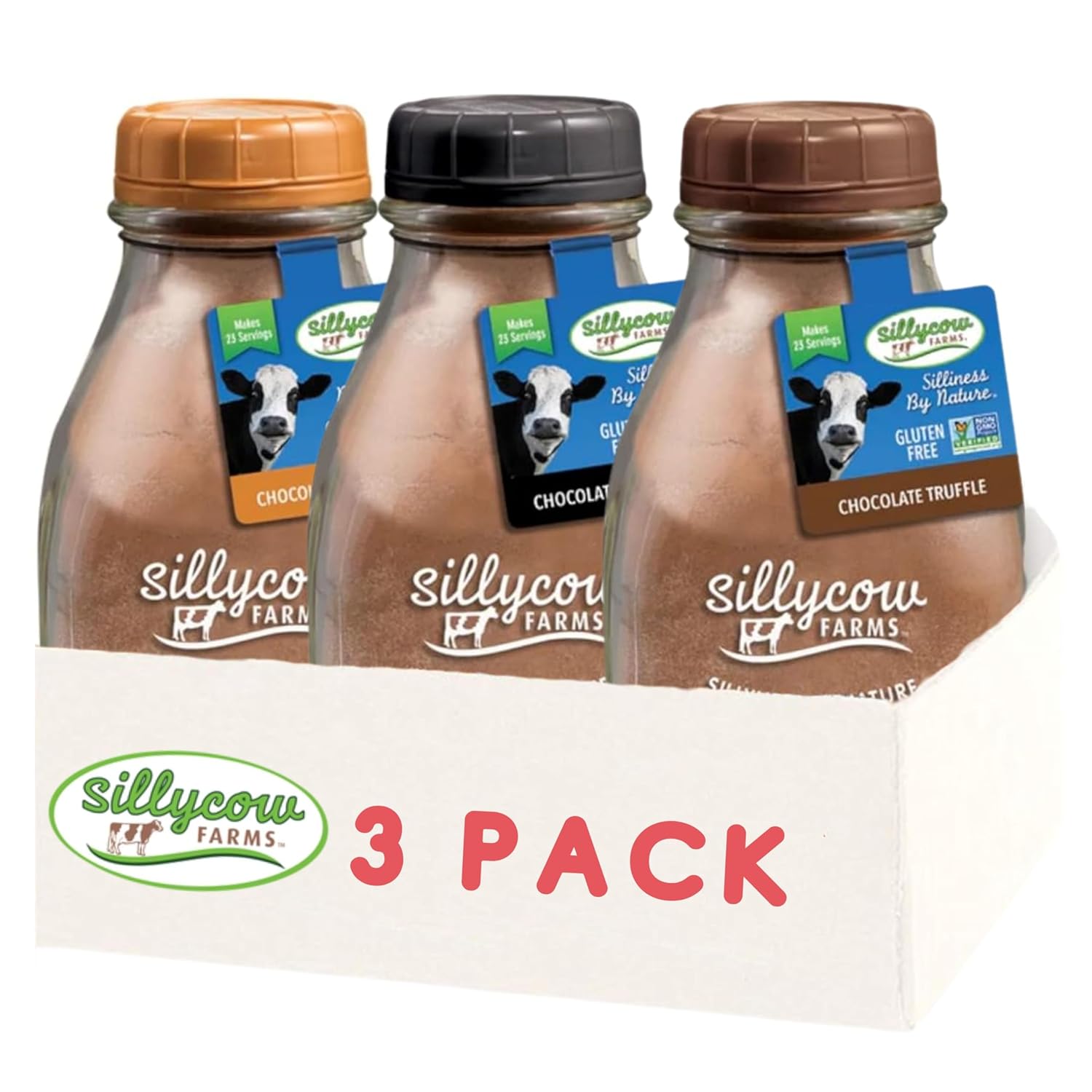 Sillycow Farms Hot Chocolate Variety Pack - Indulgent Flavors