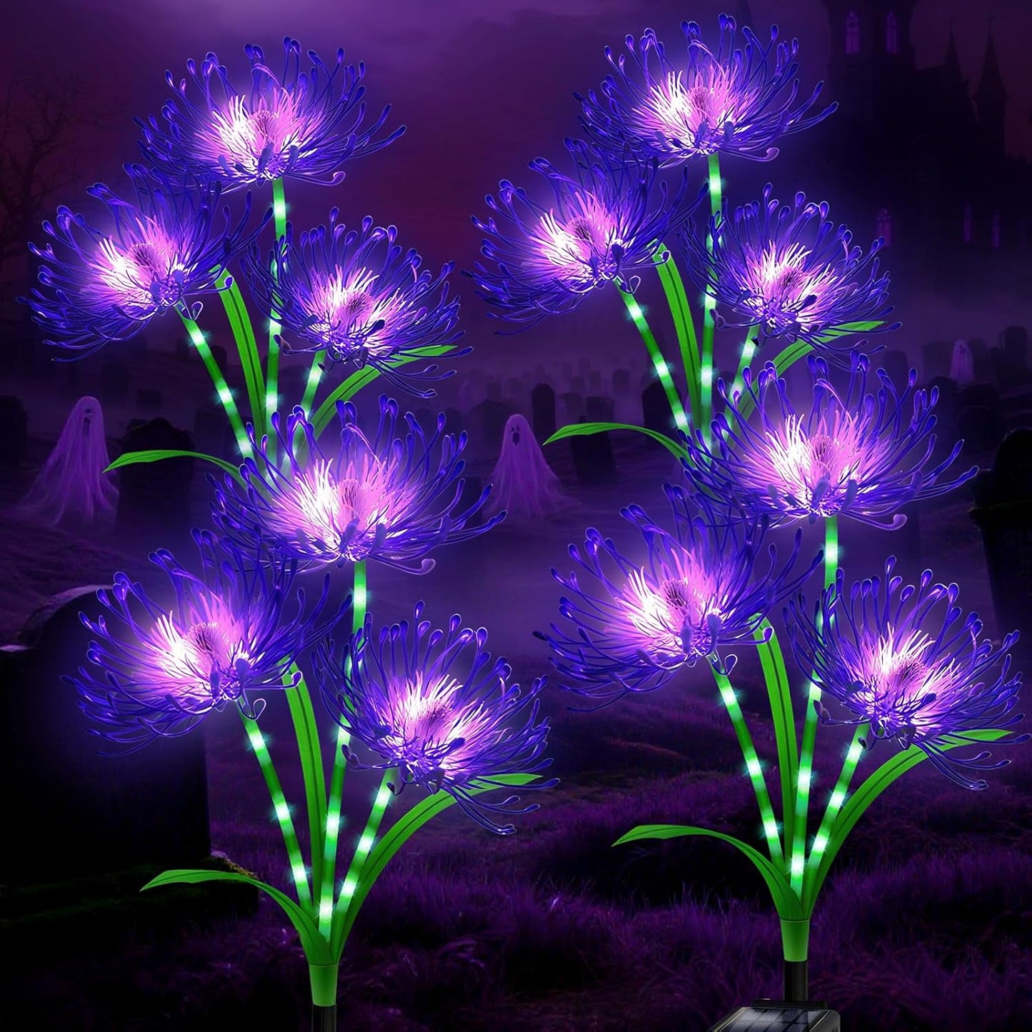 Halloween Solar Lights Outdoor for Spooky Garden Decor