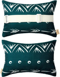 Lounge Chair Head Resting Pillows 2Pack 11in x 16in - Waterproof Neck