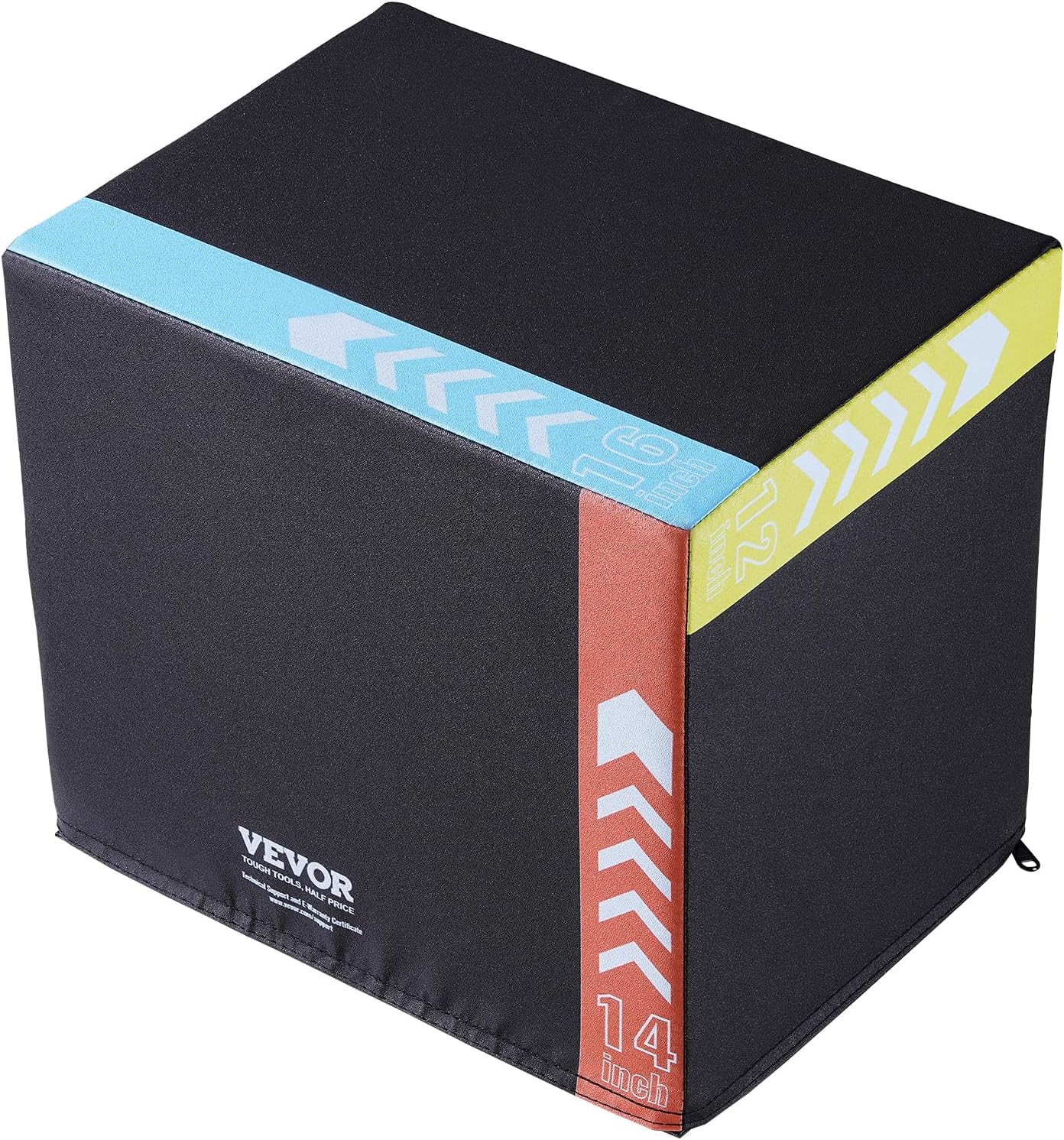 VEVOR 3 in 1 Plyometric Jump Box for Home Gym Training
