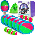 Toss and Catch Ball Set Upgraded - Durable Waterproof Family Game