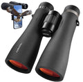 12x50 HD Binoculars for Adults - Clear Low Light Vision and Phone