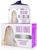 Purple Hair Mask Toner for Blonde Platinum Silver - Remove Brassiness