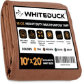 WHITEDUCK Canvas Tarp 18 oz Heavy Duty Waterproof - Durable Outdoor